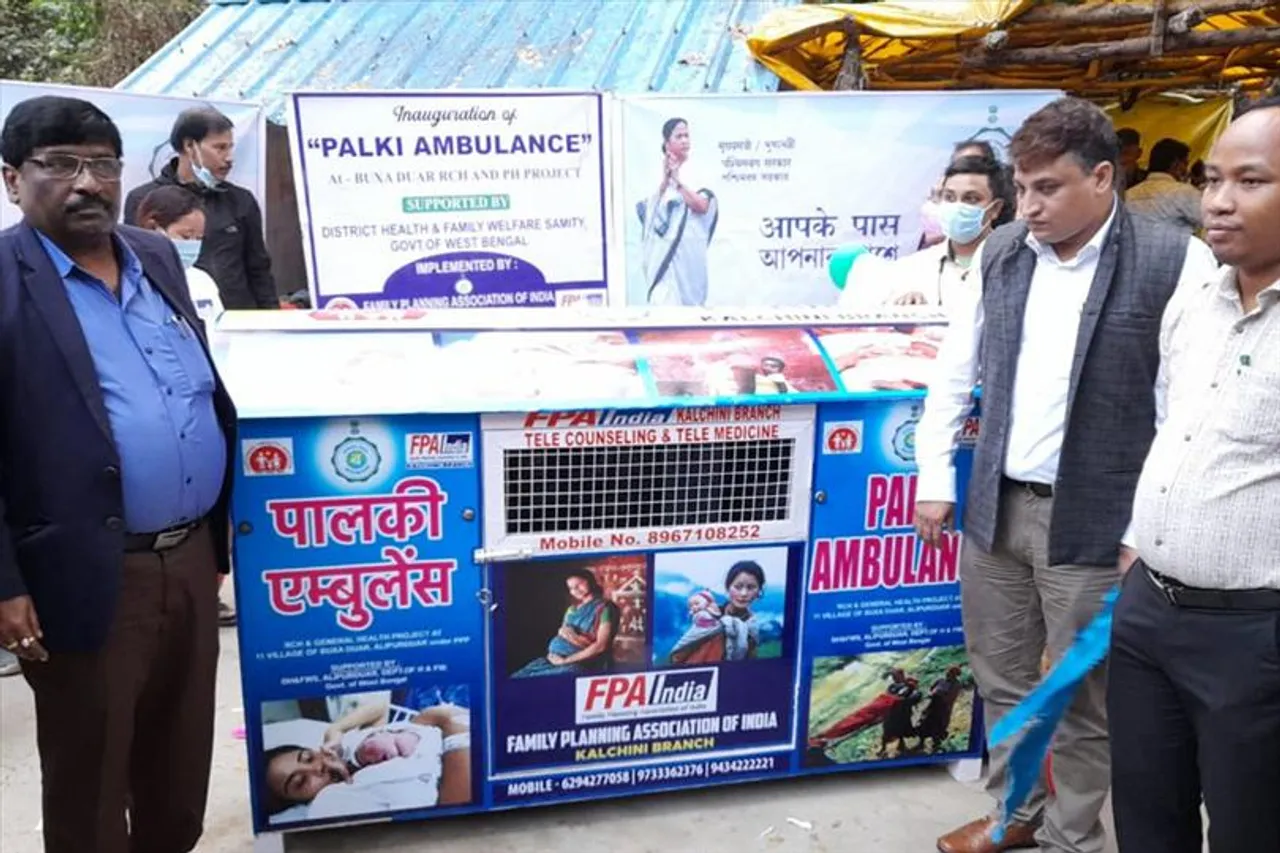 Palanquin Ambulance reaches out to remote villages in Alipurduar