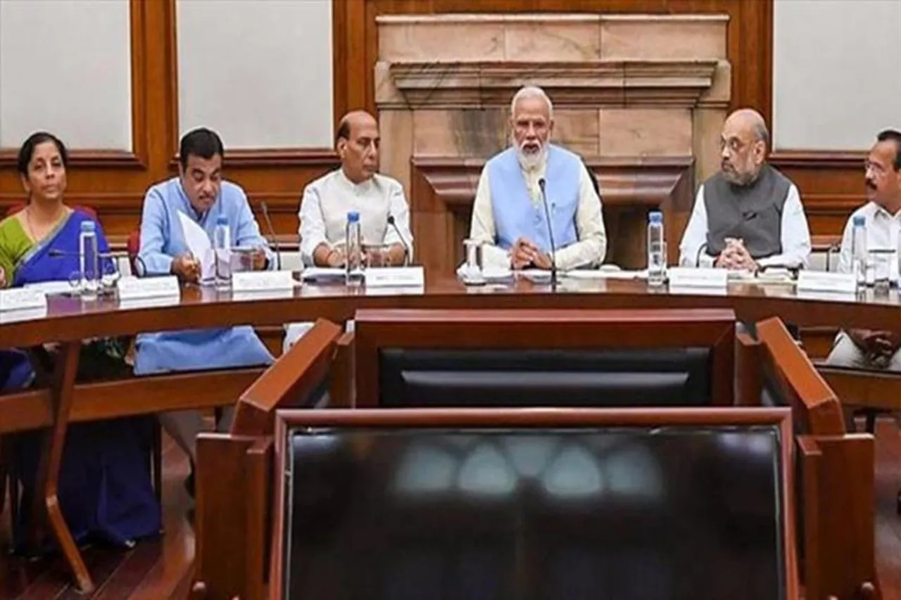 PM Modi has once again held a meeting with the Cabinet