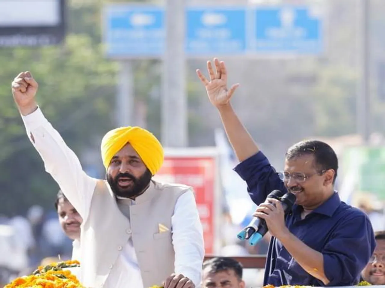 'Bhagwant Mann rubber stamp CM,' Opposition slams Kejriwal for holding meeting with Punjab officials