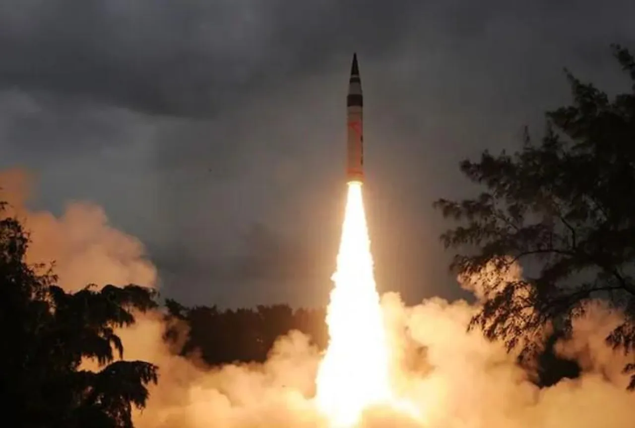 India successfully carries out night trials of Agni-V nuclear-capable missile