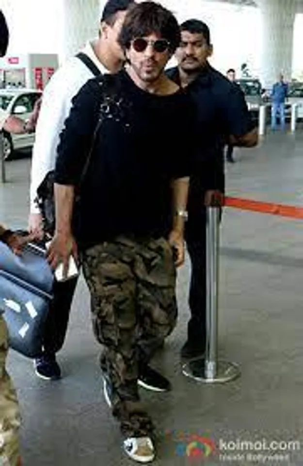 Shah Rukh Khan spotted at airport