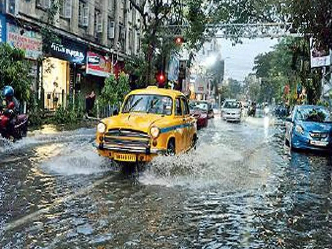 water torment in Kolkata, after the rain stopped