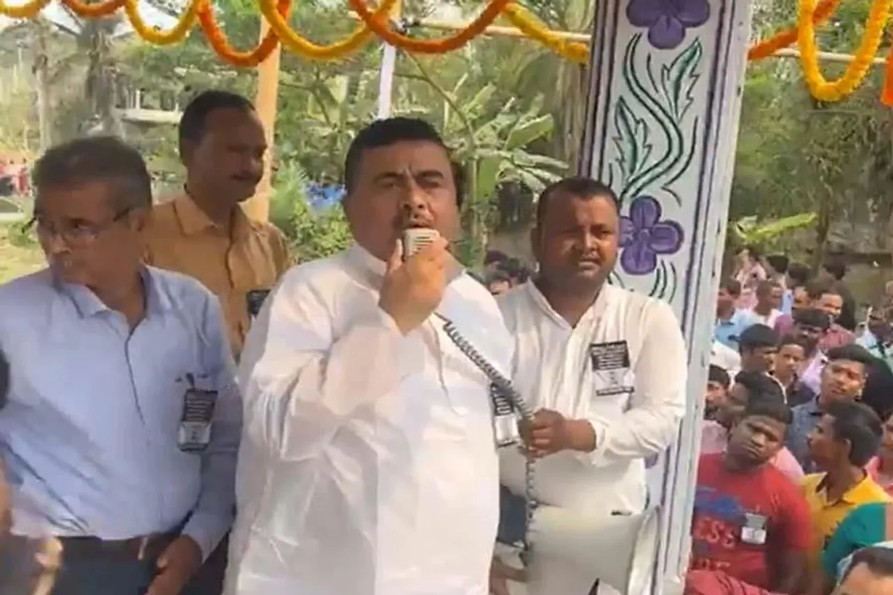 Nandigram Diwas: Suvendu Adhikari challenged Mamata Banerjee and Abhishek Banerjee