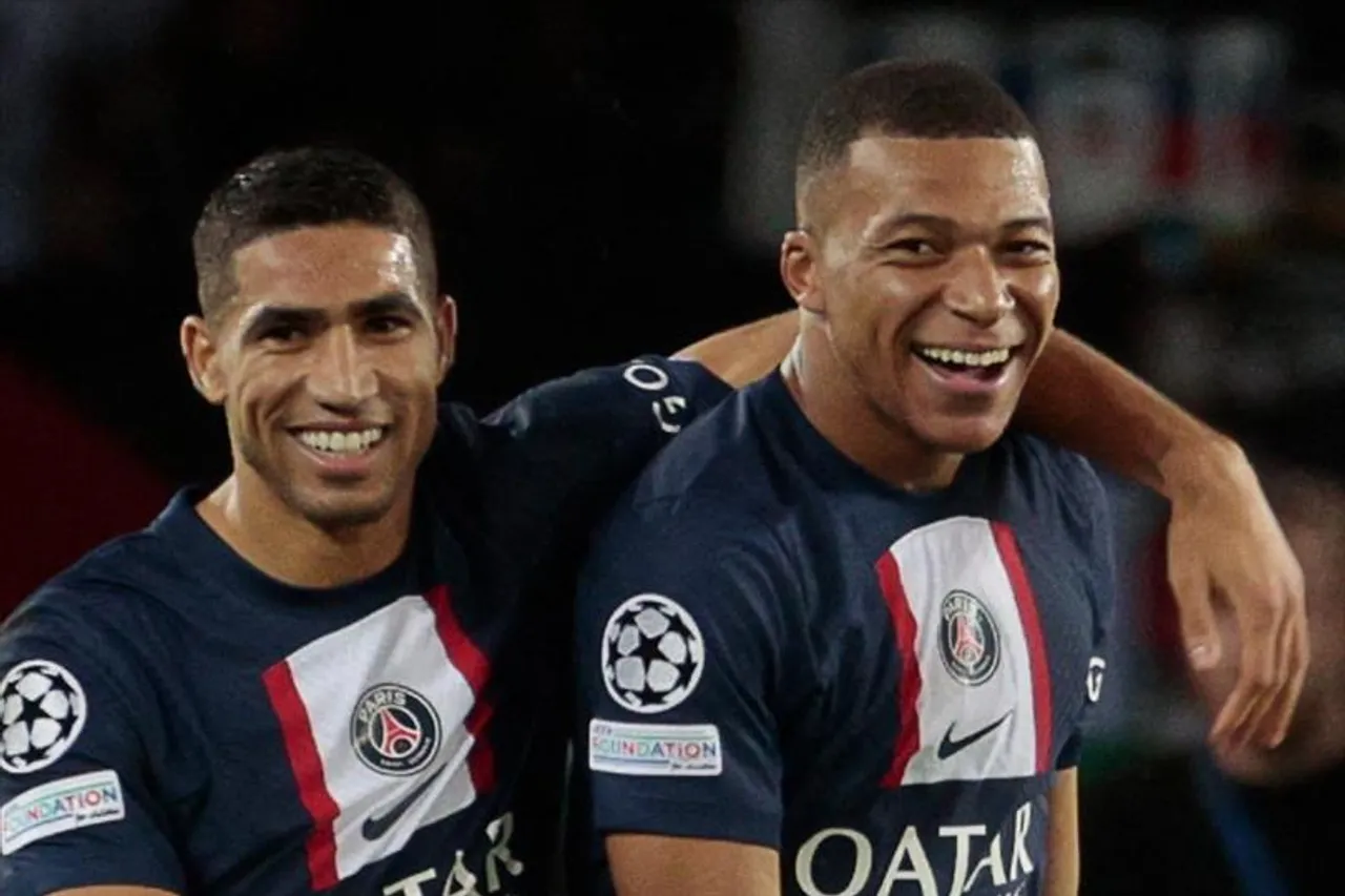 Kylian Mbappe and Achraf Hakimi have returned to training ahead of schedule