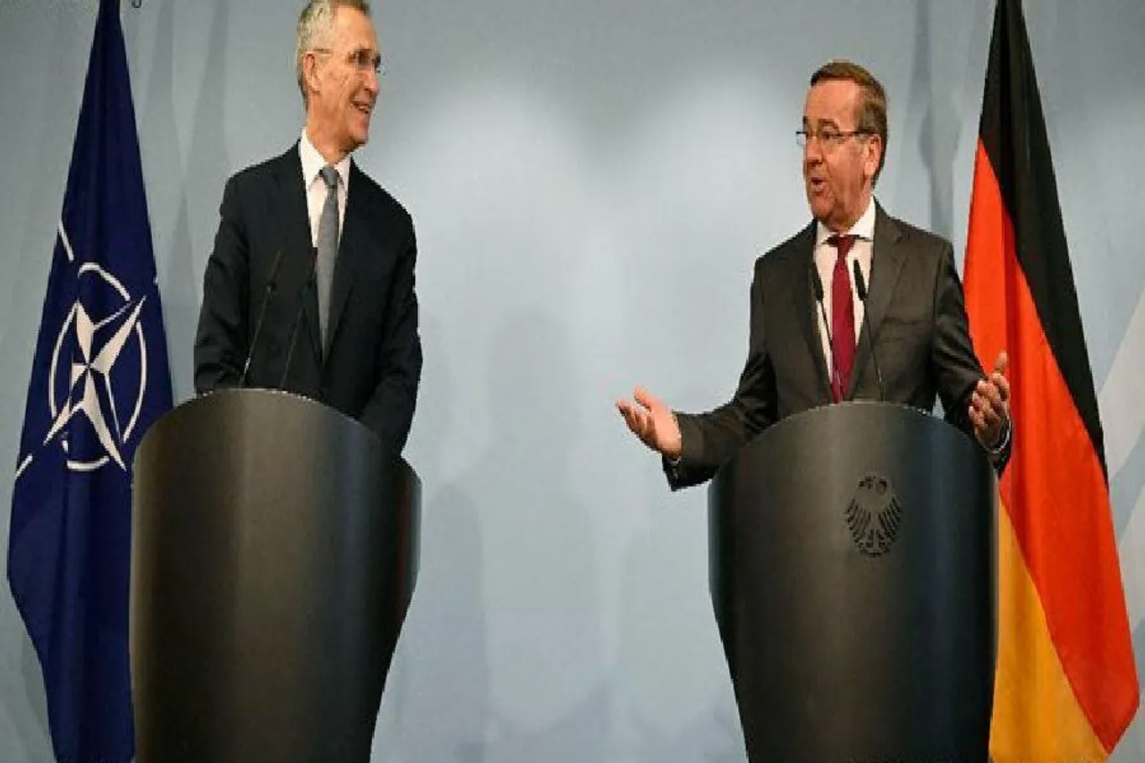 NATO chief meets with German defense minister