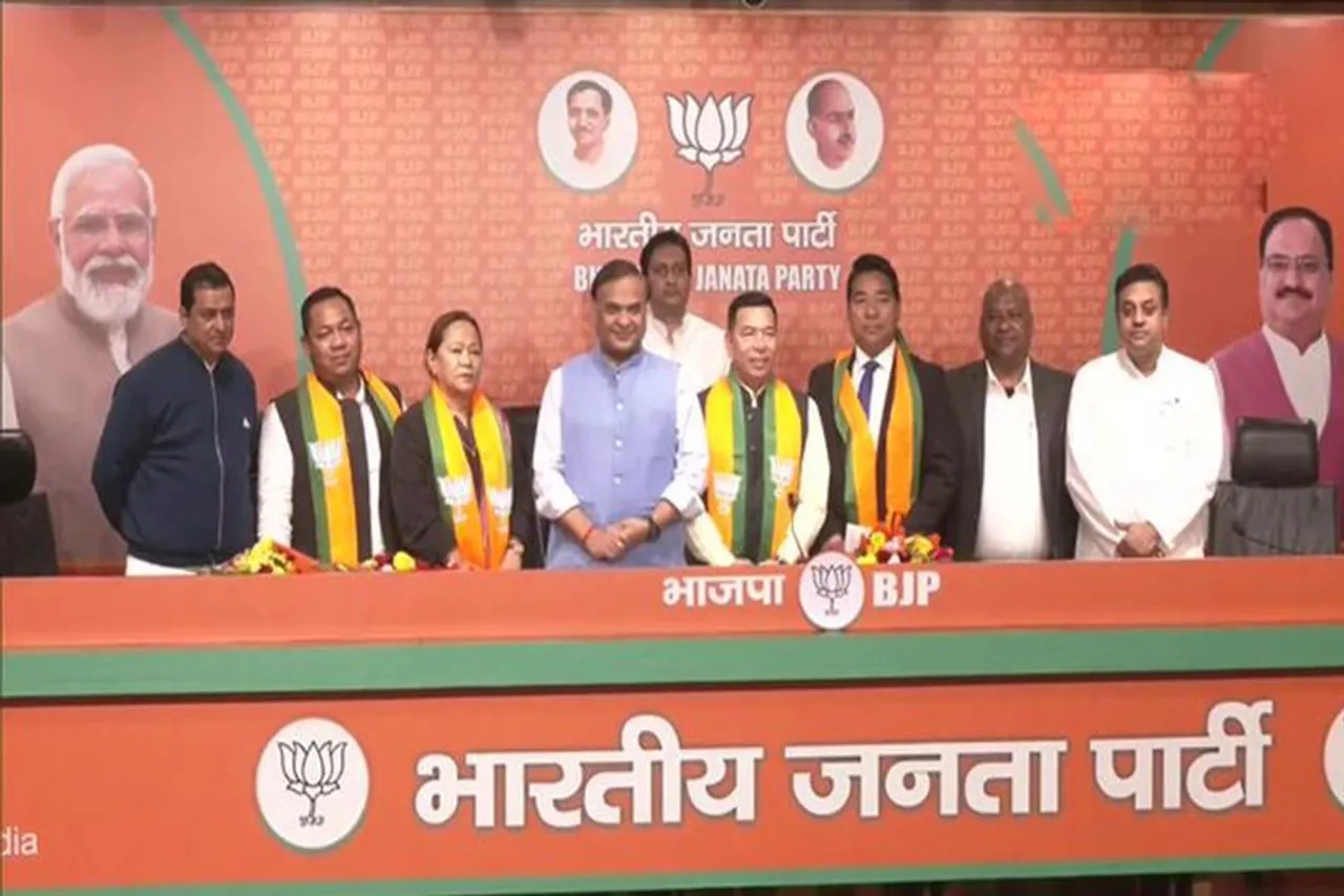 4 MLAs from Meghalaya joined BJP