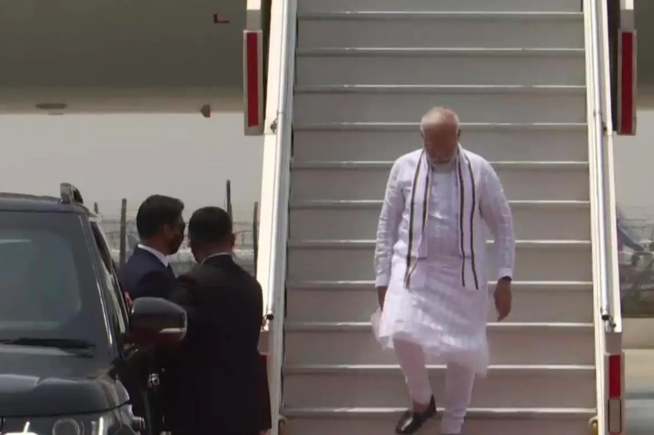 PM Modi returned to India