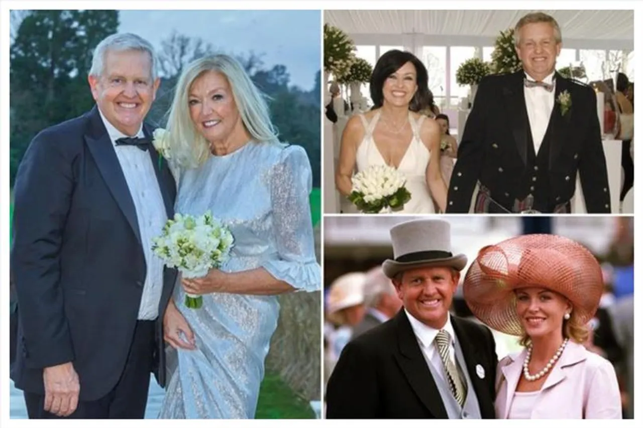 Legendary colin montgomerie married for the third time