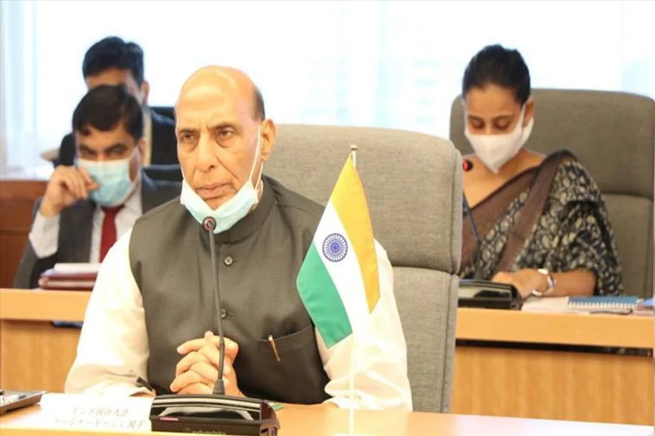 Defence Minister Rajnath Singh holds bilateral meeting with Japan