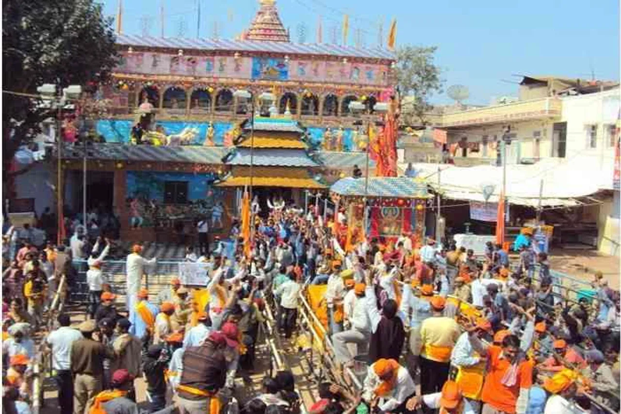 Narendra Modi expressed grief over the Khatu Shyamji temple incident