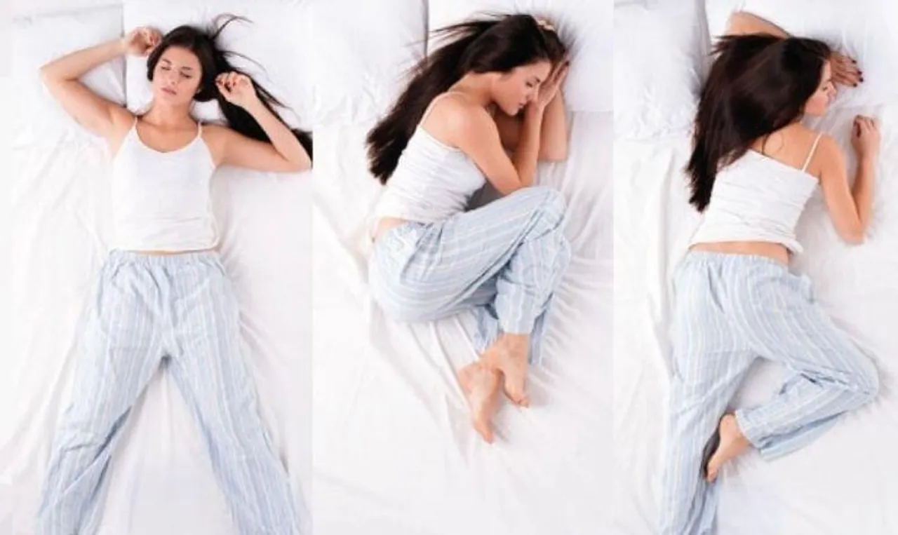 What is sleeping position also important for deep and healthy sleep?