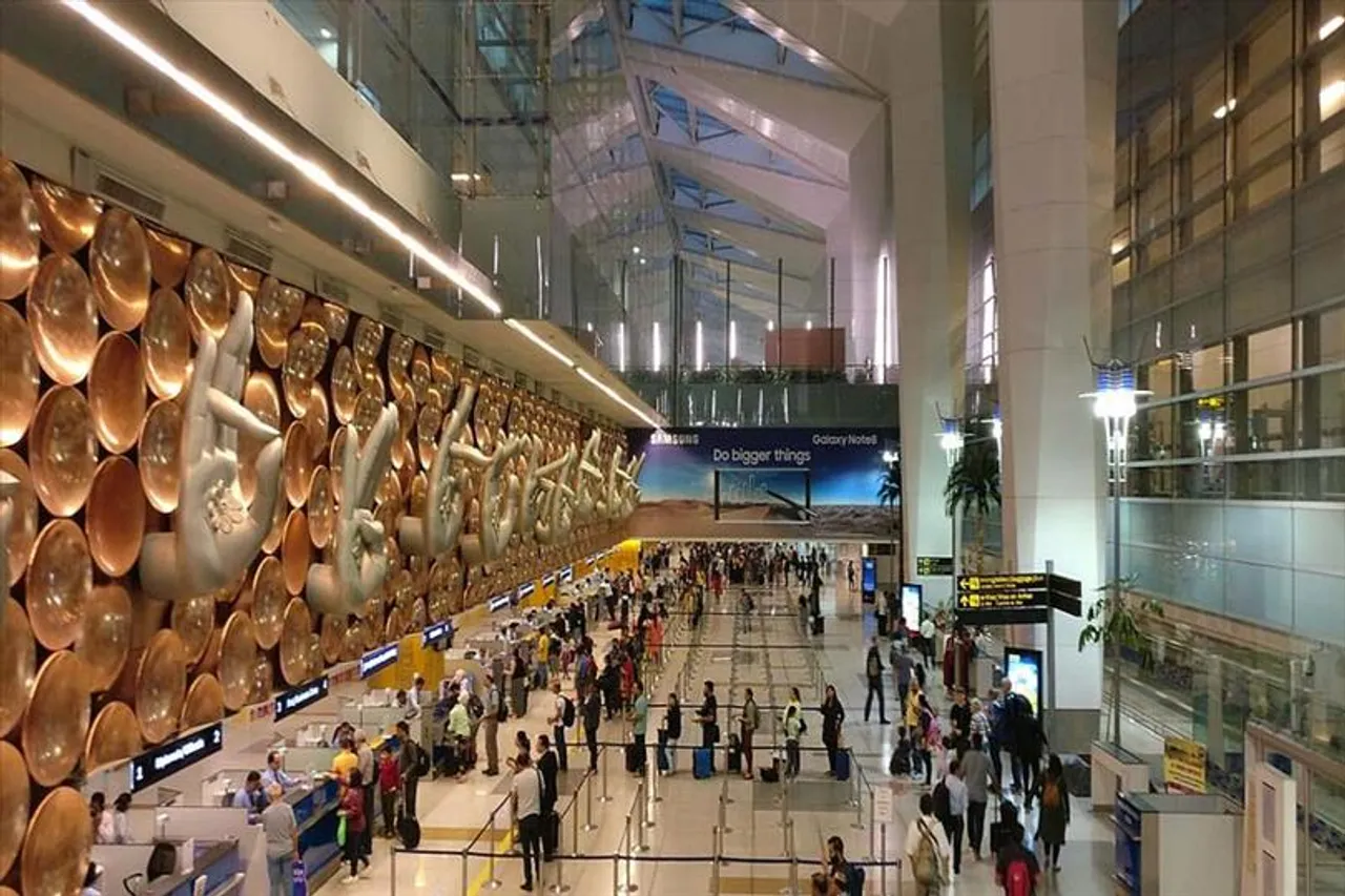 Multiple flights were canceled at Delhi airport