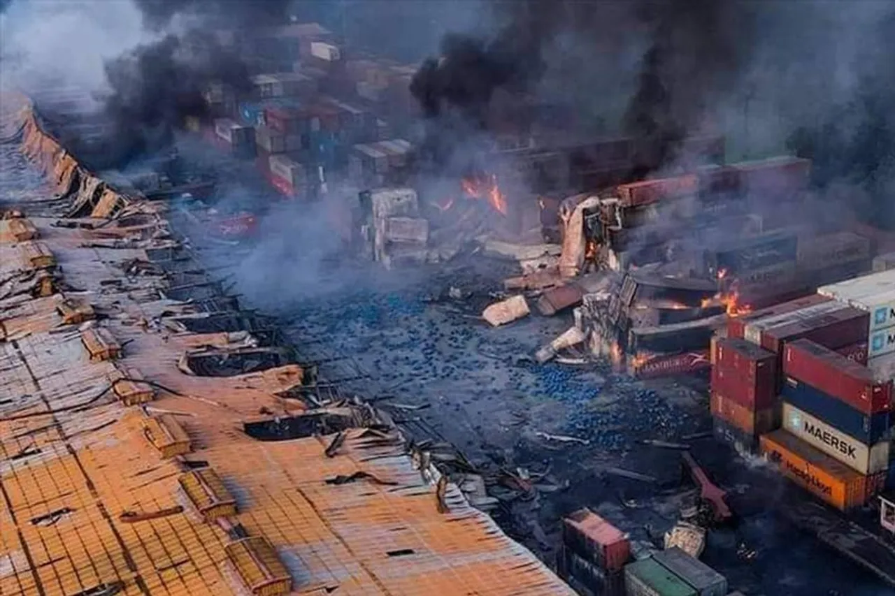 37 people were killed in a massive explosion at Chittagong