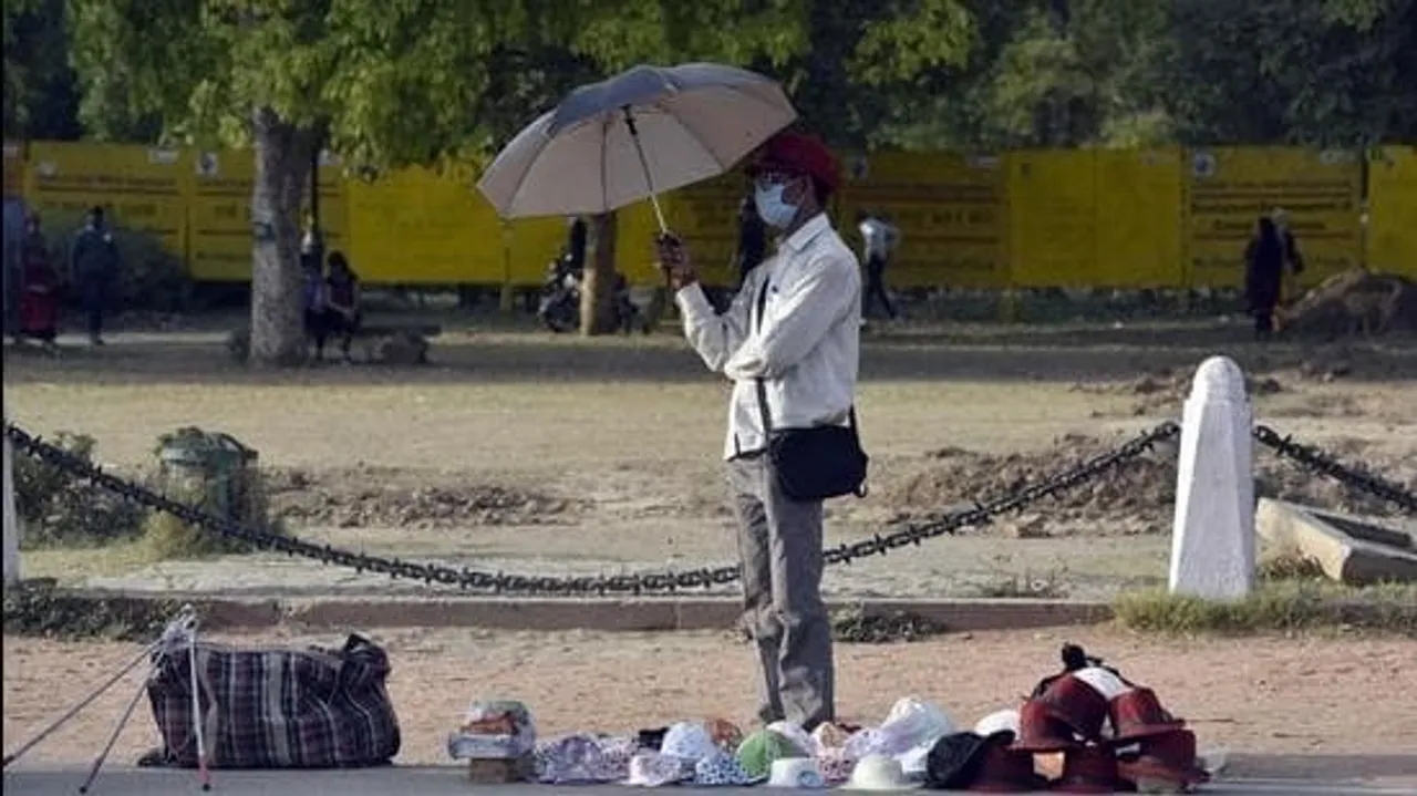 Hot, dry Loo-like winds blow over NW India instead of humid easterlies