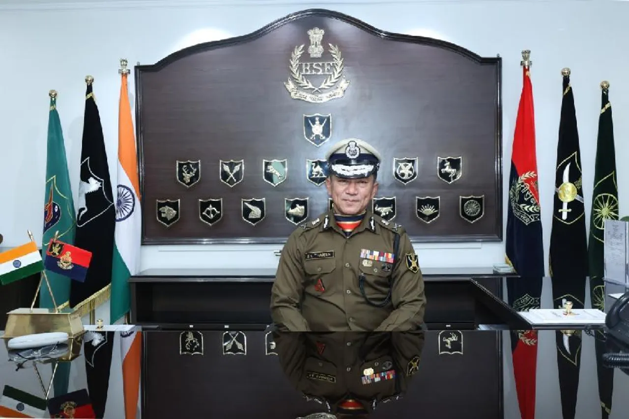 IPS Dr. SUJOY LAL THAOSEN TAKES OVER THE CHARGE AS DIRECTOR GENERAL BORDER SECURITY FORCE