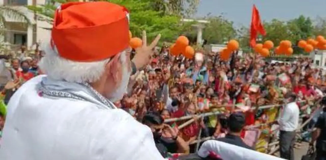PM's road show in Ahmedabad