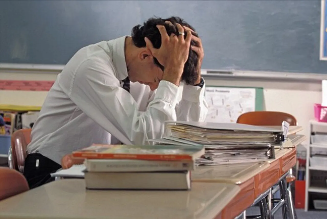 Teachers most stressed out during pandemic