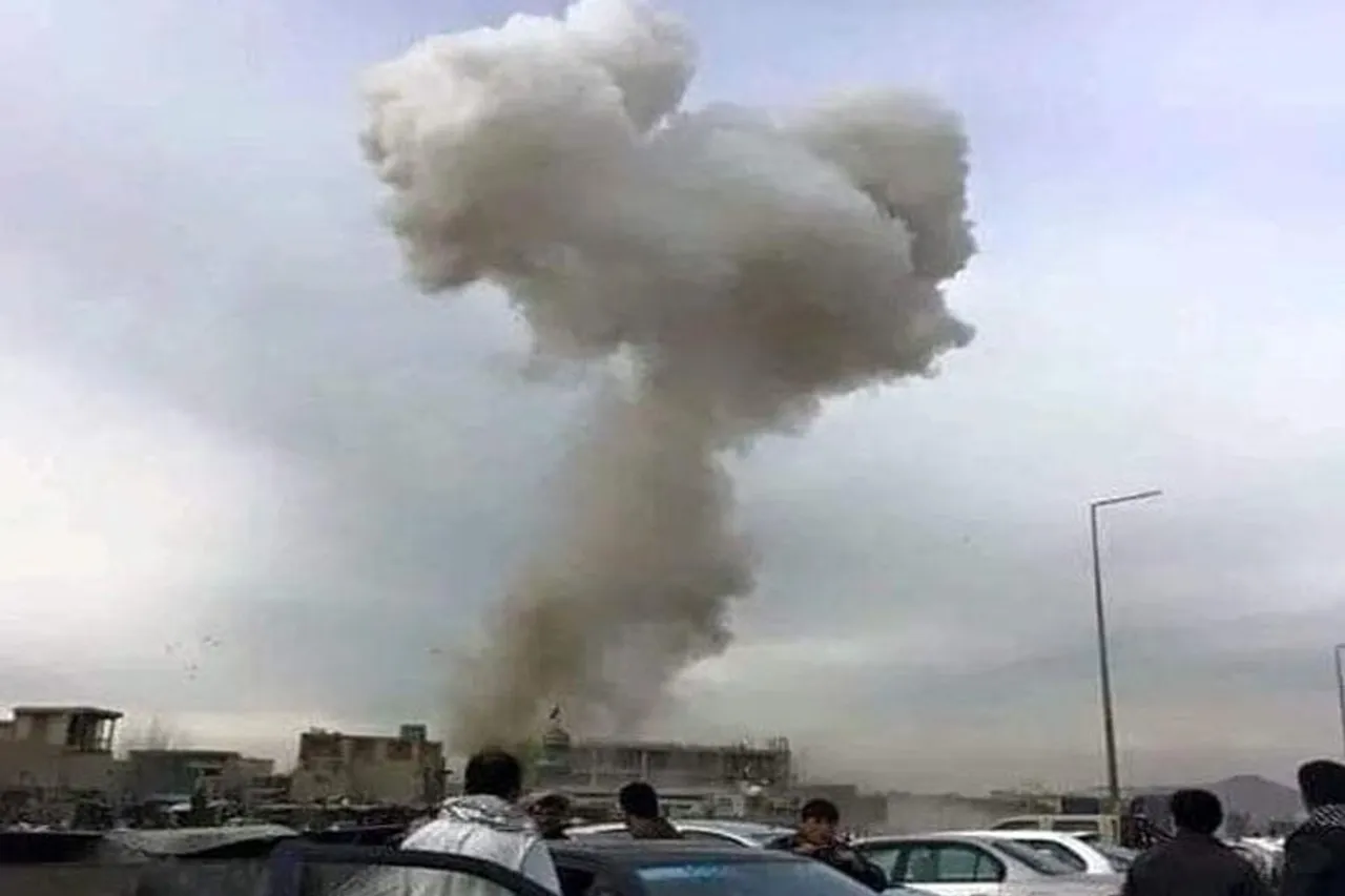 Afganistan: Explosion at Kabul military airport today