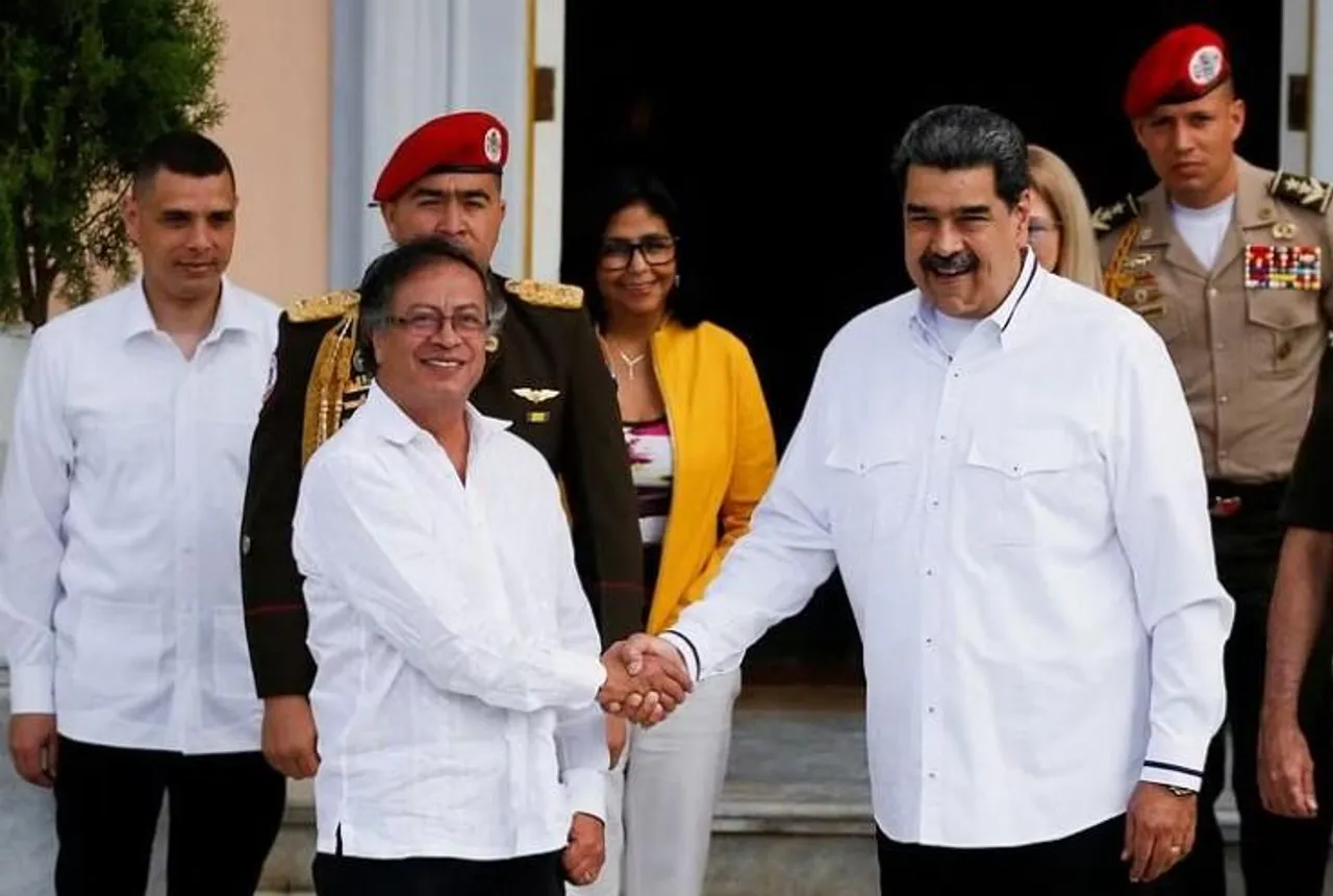 Colombia, Venezuela presidents discuss investment, trade