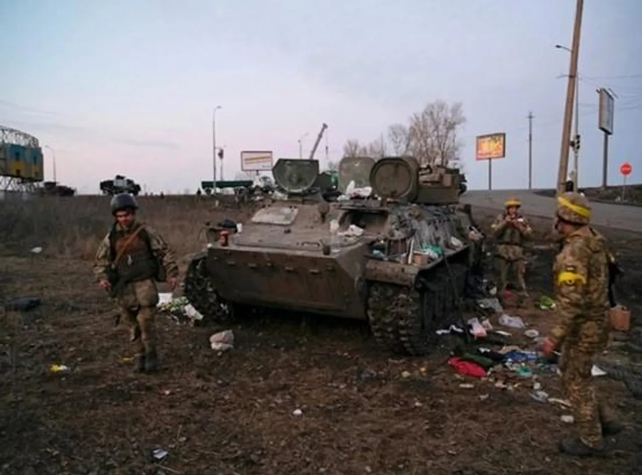 Russian proxy forces claim to have captured Klishchievka near Bakhmut in Ukraine