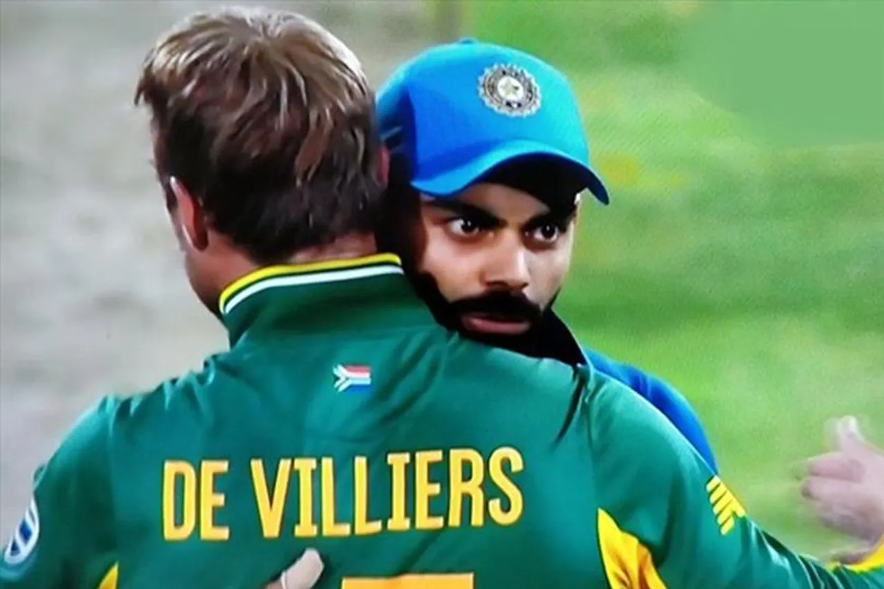 AB de Villiers tweeted praising Virat