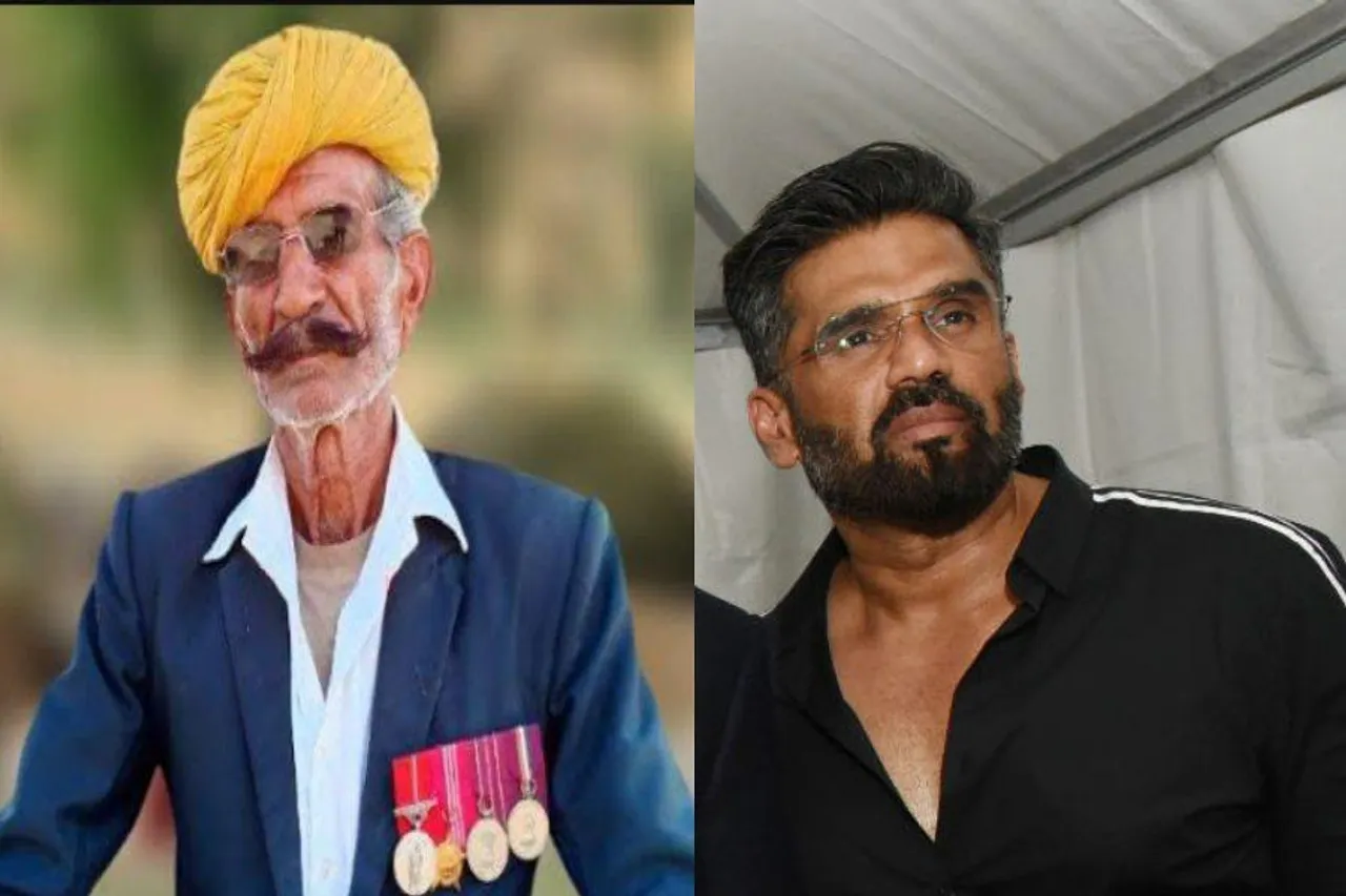 Suniel Shetty mourns about the death of Longewala hero Bhairon Singh Rathore