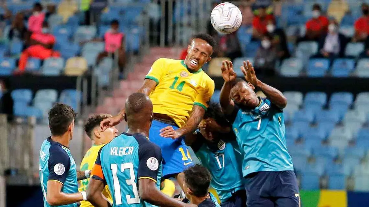 Ecuador held a below-strength Brazil to a 1-1 draw on Sunday