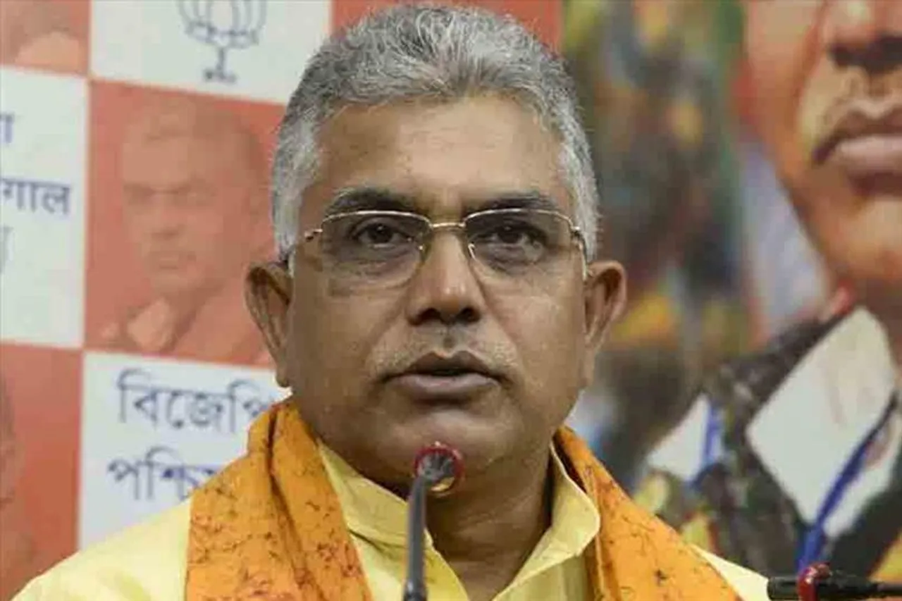 Dilip Ghosh mocks the state for Covid restrictions