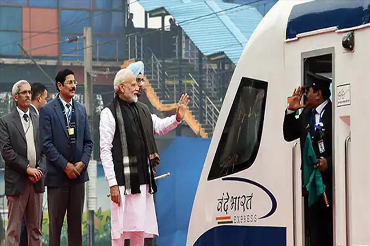 PM Narendra Modi will flag off Vande Bharat Express train connecting Secunderabad with Visakhapatnam
