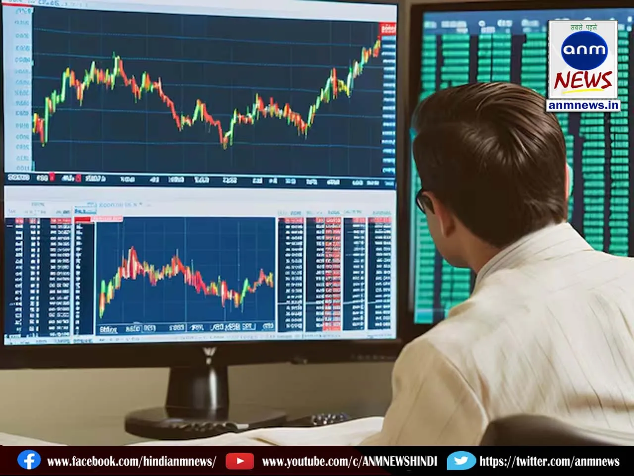 The market crashed as FII lost interest in Indian stocks