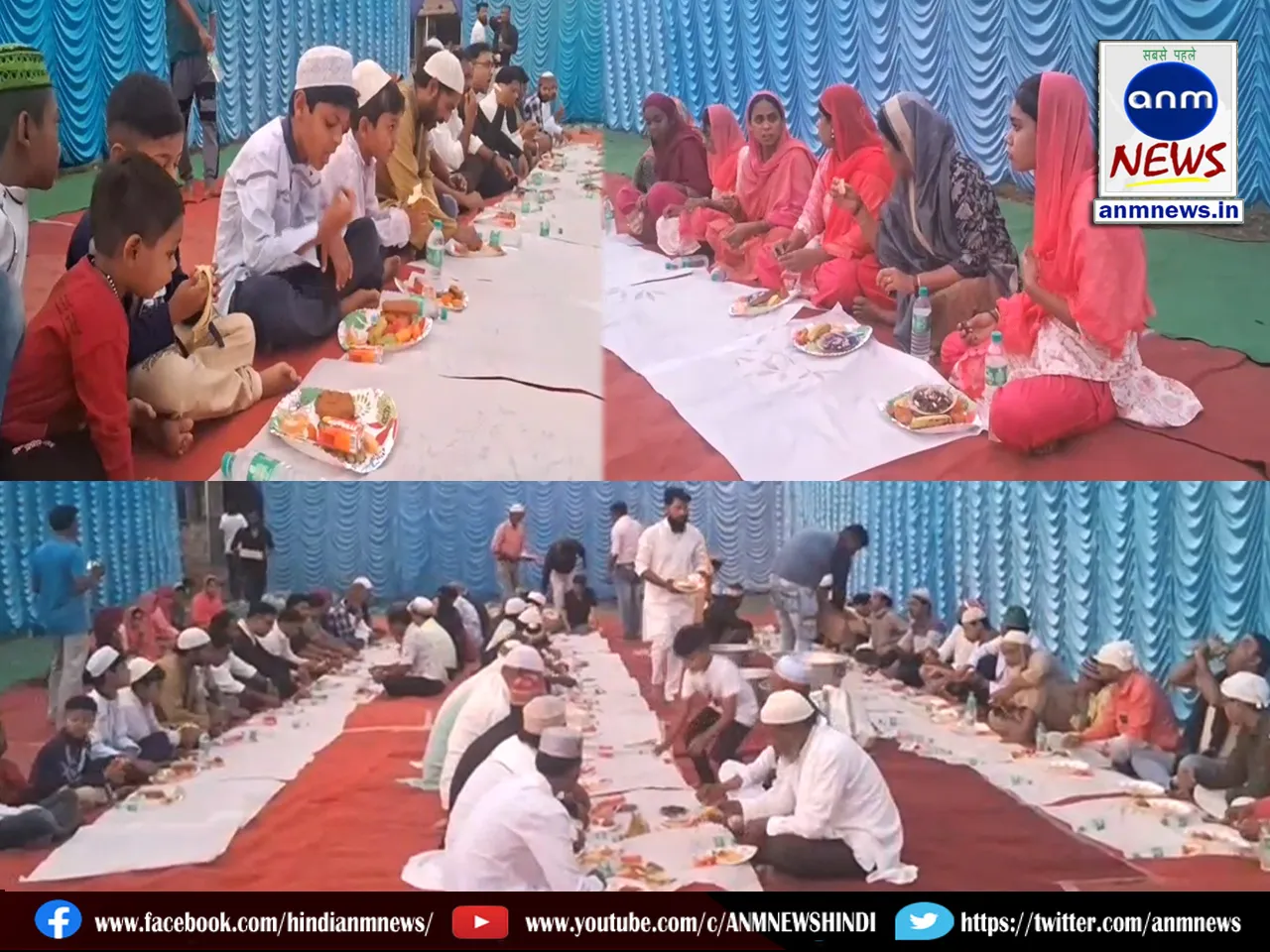 Social worker Budha Khan organized Dawat E Iftar party