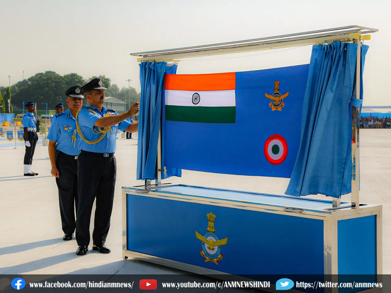 Indian Air Force Day: भारतीय वायुसेना को 72 साल बाद मिला नया फ्लैग (VIDEO)