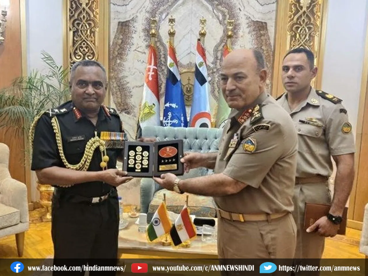 Indian Army : मिस्र में याद किया गया भारतीय सेना का बलिदान