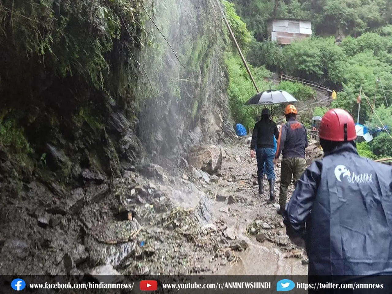 भूस्खलन और बारिश से विनाशकारी Kedarnath pilgrimage route