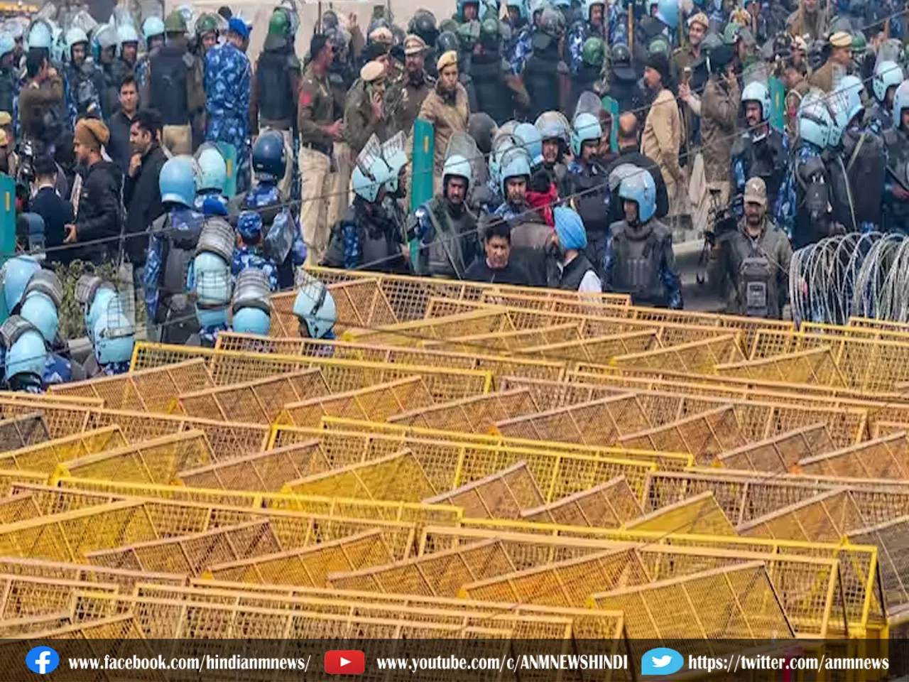 Farmers Protest: दुकानें बंद, Tikri Border पर कड़ी सुरक्षा