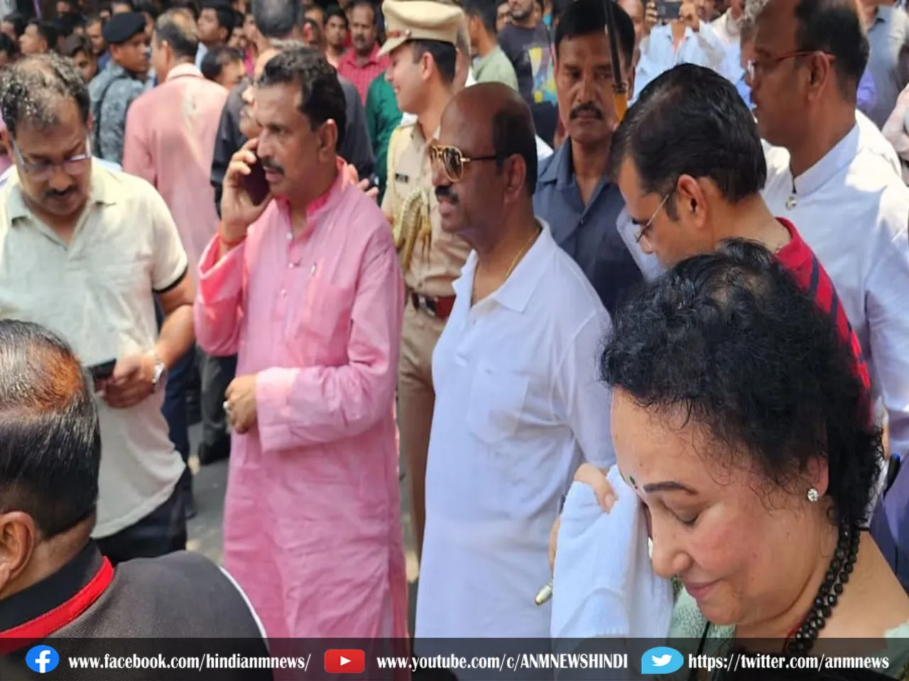 West Bengal: राजभवन से निकल कर घटना स्थल पहुंचे डॉ सीवी आनंद बोस