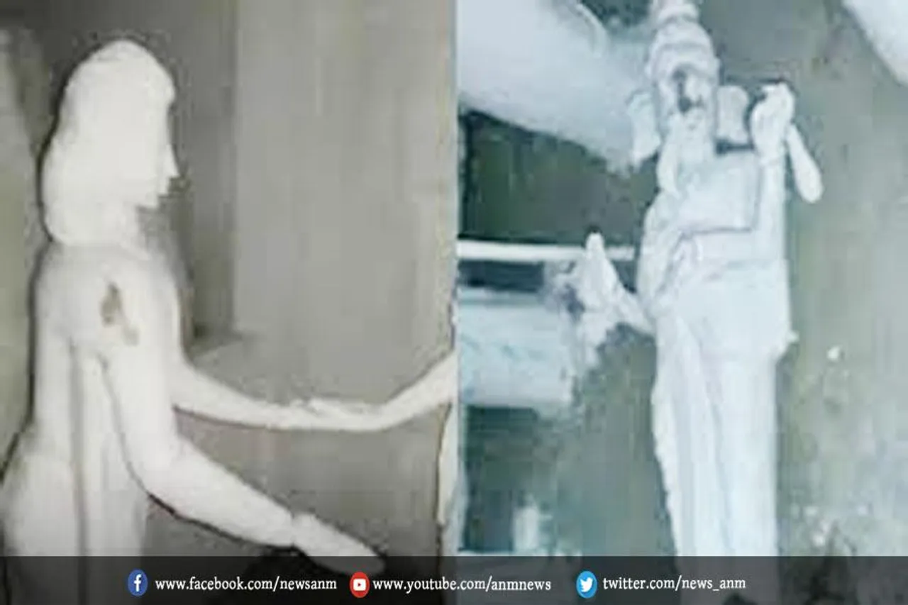 कर्नाटक में मूर्तियों के साथ तोड़फोड़ की मामला