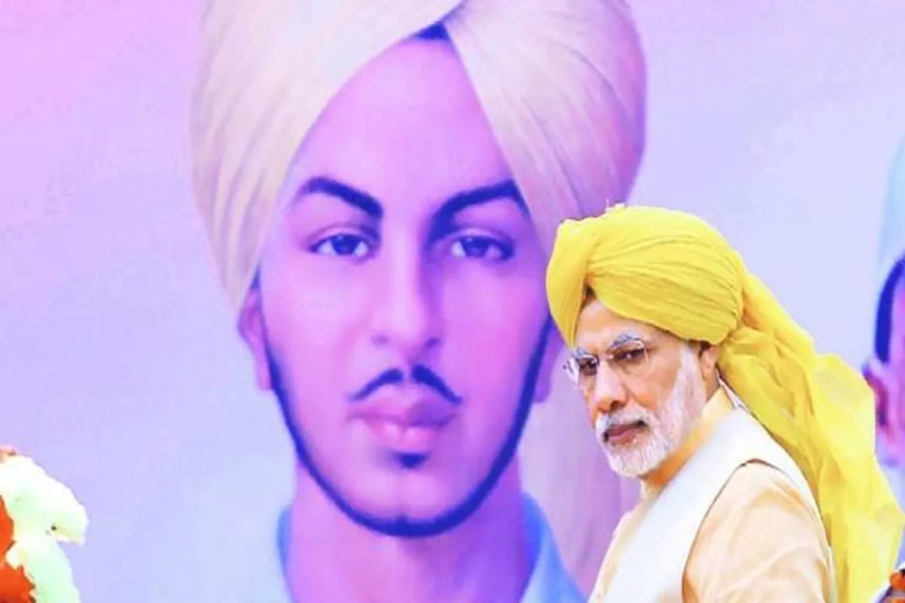 हर भारतीय के दिल में बसते हैं भगत सिंह: प्रधानमंत्री मोदी