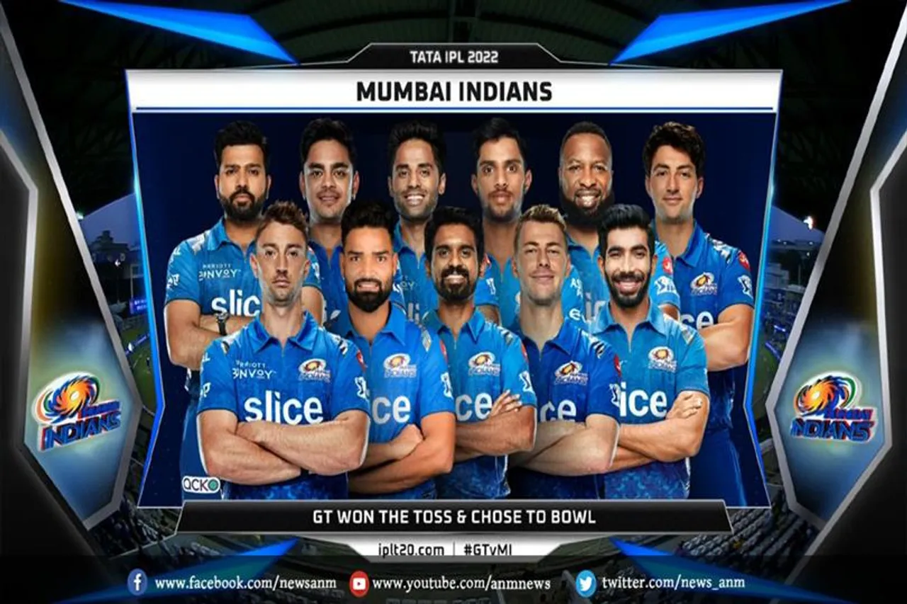 MI vs GT : मुंबई इंडियंस ने 40 रन बना लिए