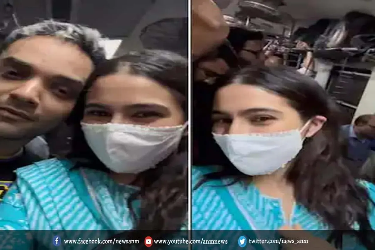 VIDEO: सारा अली खान ने लोकल ट्रेन में किया सफर