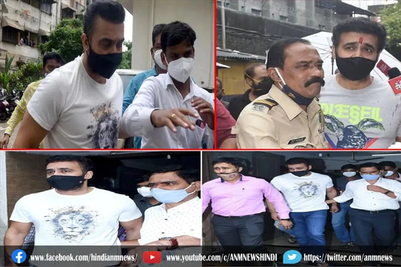मुंबई की जेल से बाहर आए राज कुंद्रा
