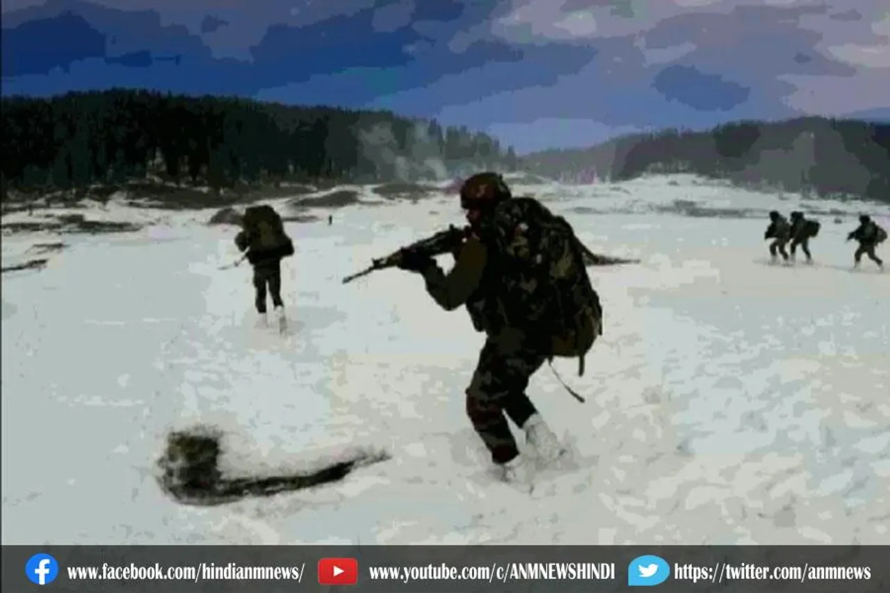 कश्मीर के बर्फीले इलाके में सेना