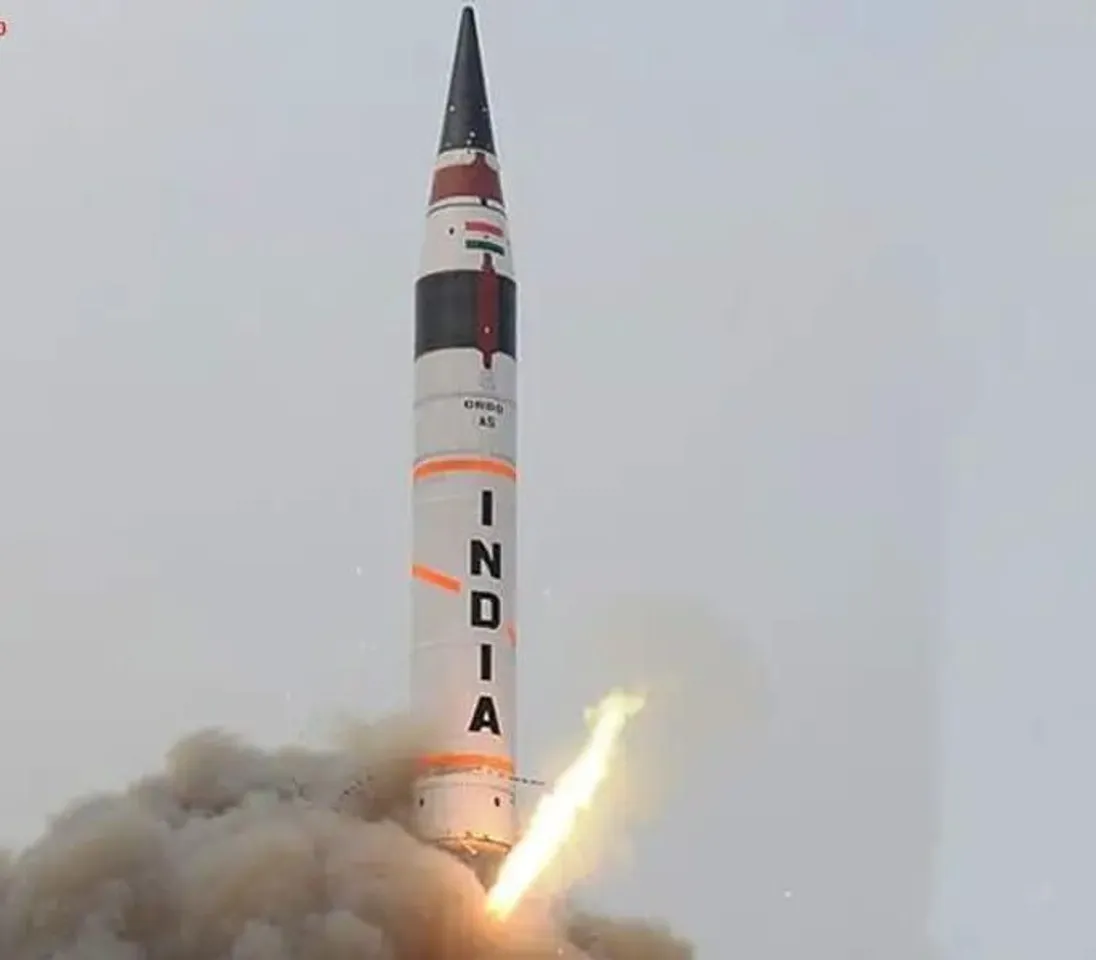 बैलिस्टिक मिसाइल अग्नि-5 का सफल परीक्षण