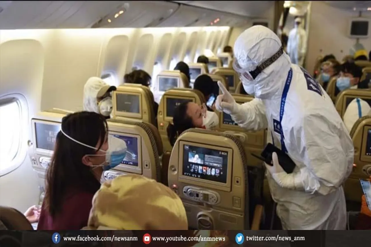 चीन से इटली पहुंची फ्लाइट, आधे यात्री कोरोना संक्रमित
