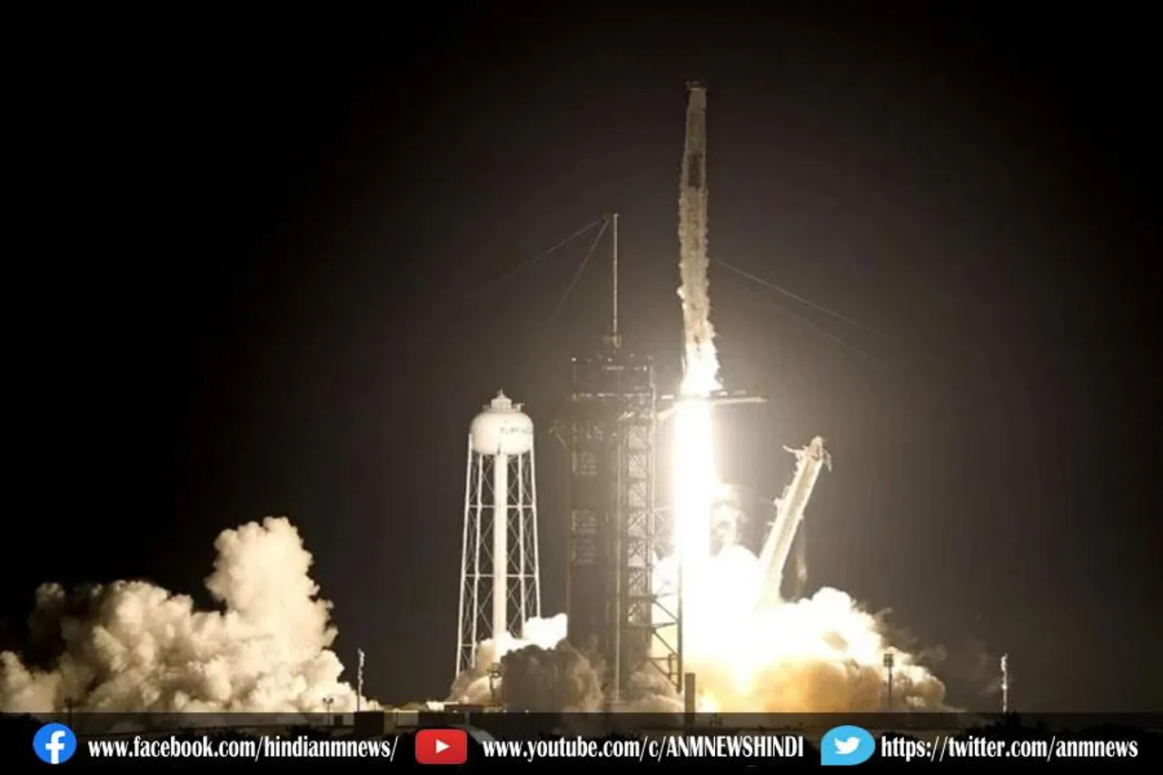 SpaceX के रॉकेट से ISS के लिए रवाना हुए 4 अंतरिक्ष यात्री