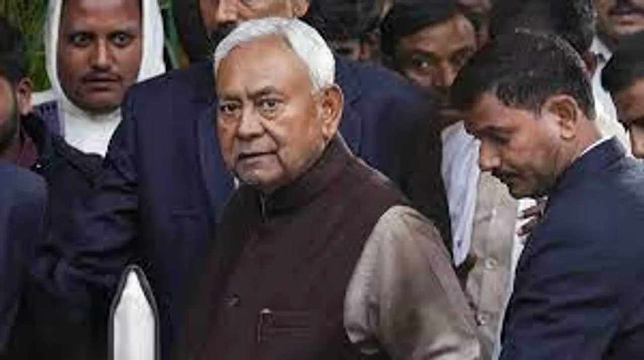Nitish Kumar broke ties with the Grand Alliance and joined the NDA.