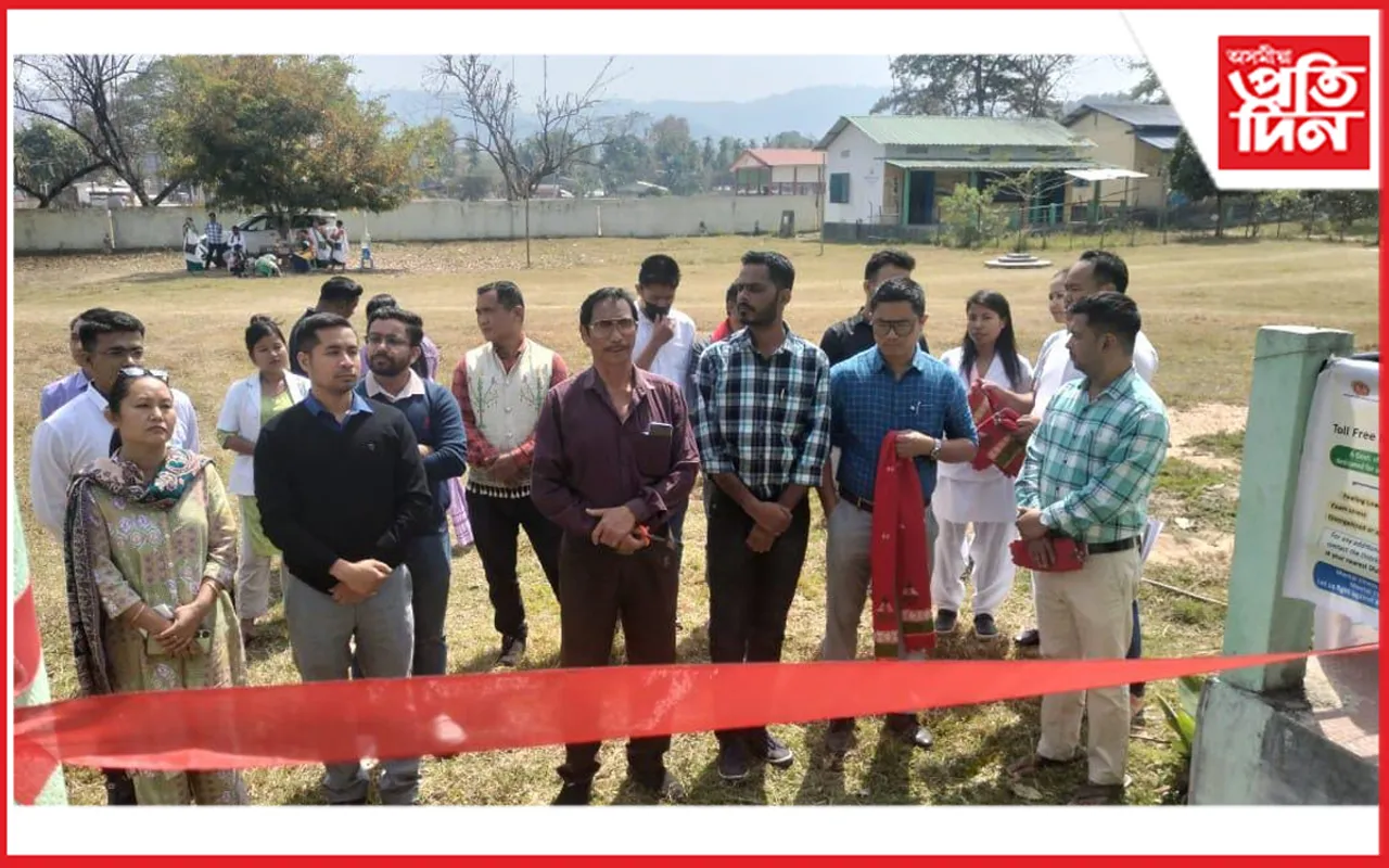 বৈঠালাংছ’ত স্বাস্থ্য পৰীক্ষা শিবিৰ সম্পন্ন