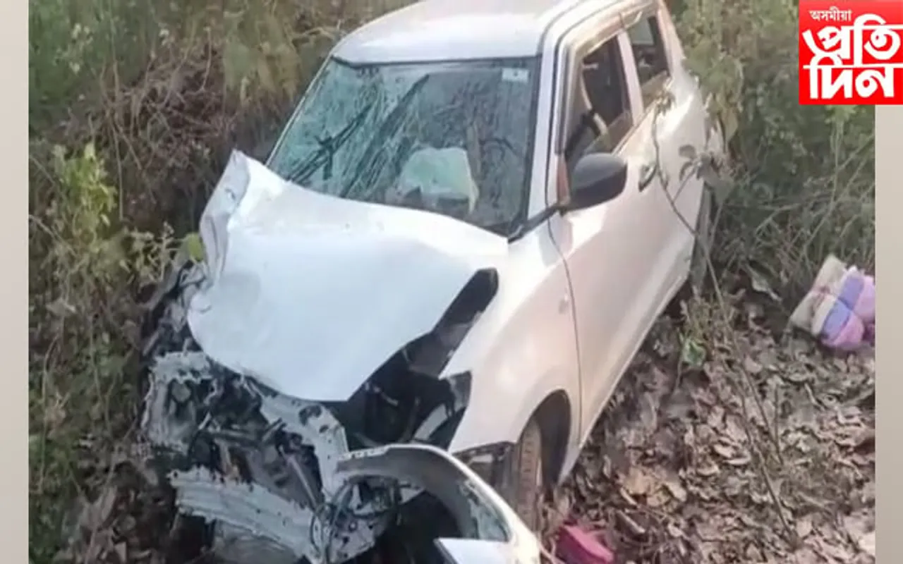 ধেমাজিৰ পথ দুৰ্ঘটনাত নিহত  ৩, আহত বহুতো
