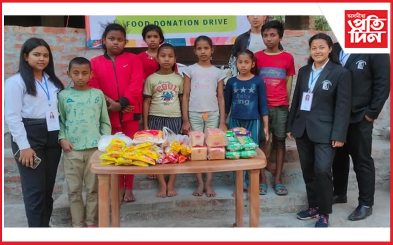 মহানগৰীত আৰ্তজনৰ কাষত থিয় দিলে বিষ্ণু ৰাম মেধি চৰকাৰী আইন মহাবিদ্যালয়ৰ শিক্ষাৰ্থীয়ে
