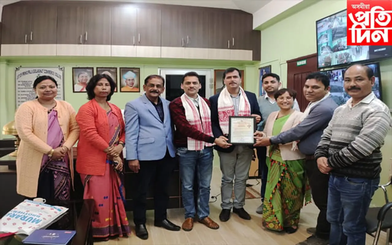 'নাক'ৰ  পৰিদৰ্শনৰ পিছতেই সুখ্যাতি অৰ্জন গোলাঘাটৰ দুখন মহাবিদ্যালয়ৰ...